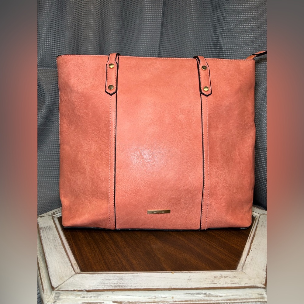 Simply Noelle Coral Tote Bag